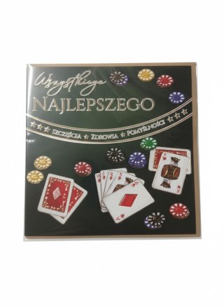 Kartka składana kw Karnet KW POKER Henry (5908451983666)