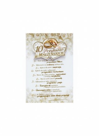 Kartka składana B6 Ślub B6+ Ab Card (5905937481692)