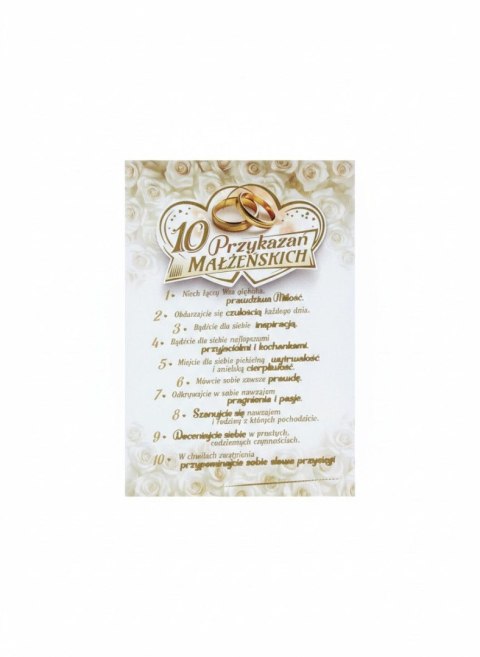 Kartka składana B6 Ślub B6+ Ab Card (5905937481692)