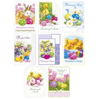 Kartka składana wielkanoc (5902221801617)