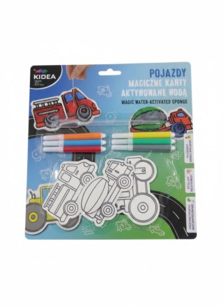 Kolorowanka FRIENDS POJAZDY Kidea (MKAWPKA)