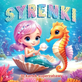 Kolorowanka Syrenki 3D