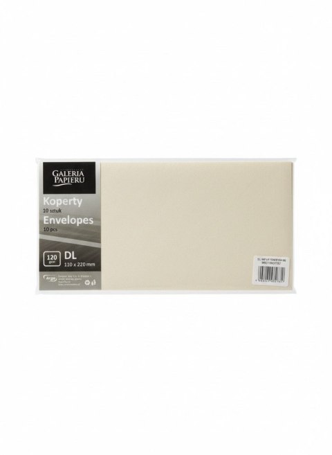 Koperta nature bezowy Galeria Papieru (280150) 10 sztuk