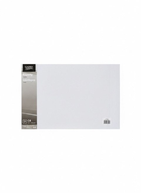 Koperta C4 pearl bialy biała Galeria Papieru (280002) 10 sztuk