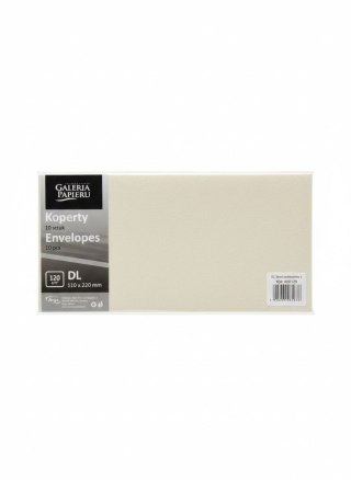 Koperta DL wood jasnokremowy kremowa Galeria Papieru (282126) 10 sztuk