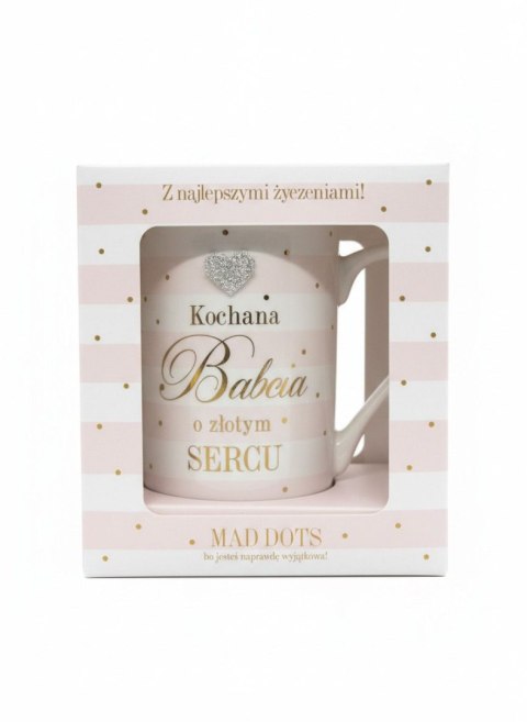 Kubek wielokrotnego użytku Kubek Mad Dots-Babcia Pan Dragon (5907195303488)