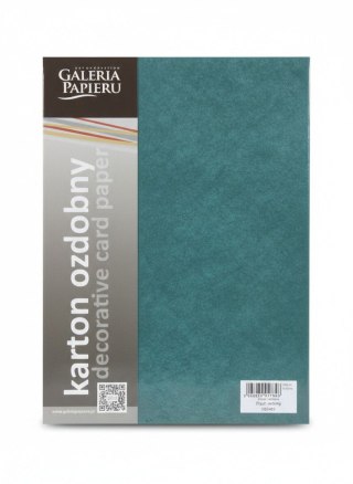 Papier ozdobny (wizytówkowy) A4 flash zielony 200g Galeria Papieru (205405)