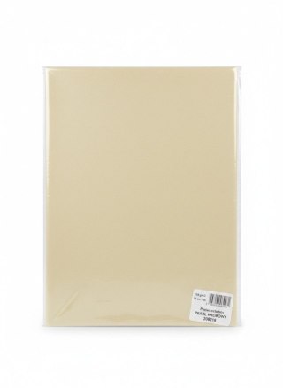 Papier ozdobny (wizytówkowy) A4 pearl kremowy 135g Galeria Papieru (206216)