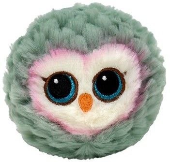Pluszak Beanie Bouncers piłka Sowa Ptak Feathers [mm:] 90 Ty (TY83085)