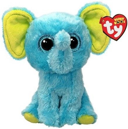 Pluszak Boos Słoń turkusowy Trunkles [mm:] 150 Ty (TY37359)