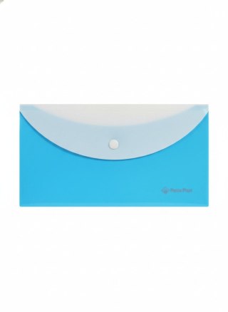 Teczka plastikowa na zatrzask DL niebieski Panta Plast (0410-0089-03)