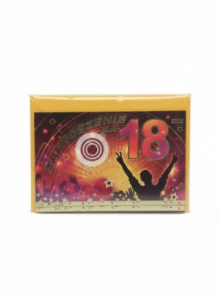 Zaproszenie złocone