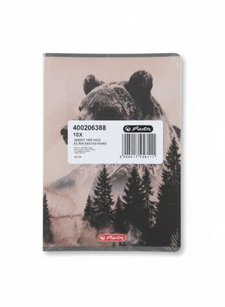 Zeszyt A5 Wild 60k. 70g kratka Herlitz (400206388)