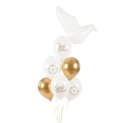 Balon gumowy ecri Partydeco (SB14P-310-000-6)