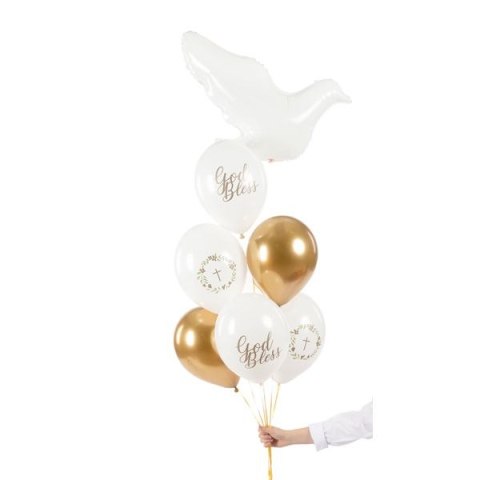 Balon gumowy ecri Partydeco (SB14P-310-000-6)