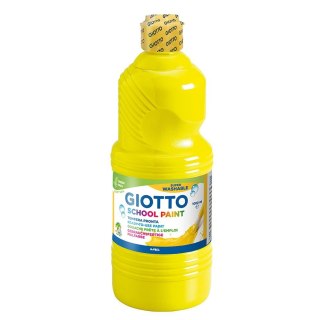 Farba tempera School Paint kolor: żółty 1000ml 1 kolor. Giotto (535502)