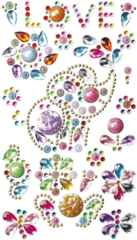 Kryształki Craft-Fun Series 25XZ0315 mix Titanum