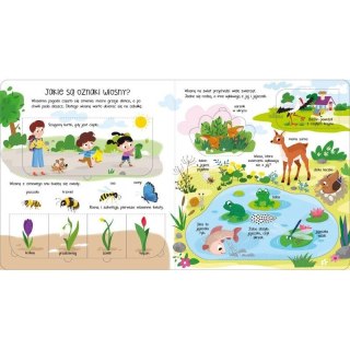 Książka dla dzieci Co i jak? Otwórz okienka! W przyrodzie Aksjomat