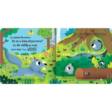 Książka dla dzieci Gili-gili! Pogłaszcz małpkę... Otwórz klapki i dotknij zwierzątka! Aksjomat