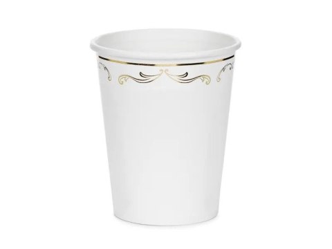 Kubek jednorazowy z ornamentem papier 220ml Partydeco (KPP112-EU1)