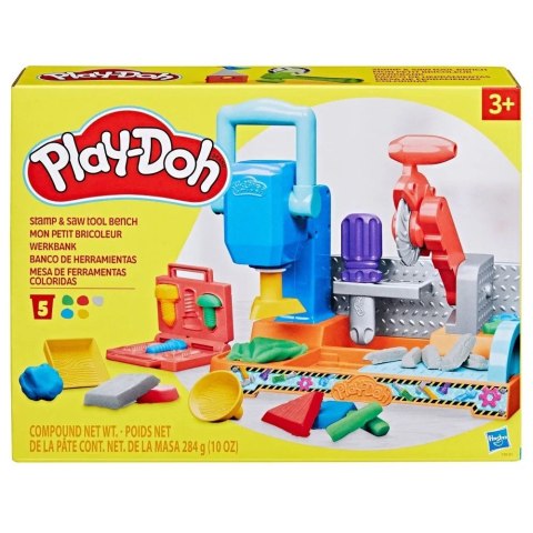 Masa plastyczna dla dzieci Ciastolina Kolorowy warsztat Zestaw z akcesoriami mix Playdoh (F9141)