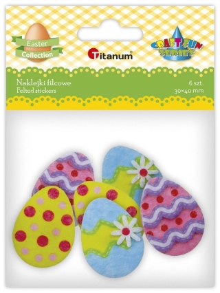 Naklejka (nalepka) Craft-Fun Series Jajko Wn Titanum (BJ25091151-2)