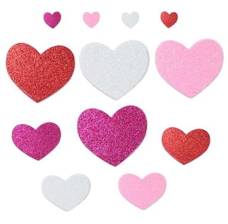 Naklejka (nalepka) Craft-Fun Series Piankowe serca Titanum (25HY0904-13)