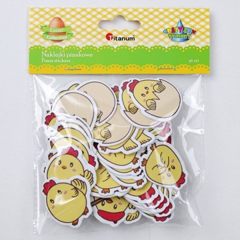 Naklejka (nalepka) Craft-Fun Series kurczaczki Titanum (25PFT0901-1)