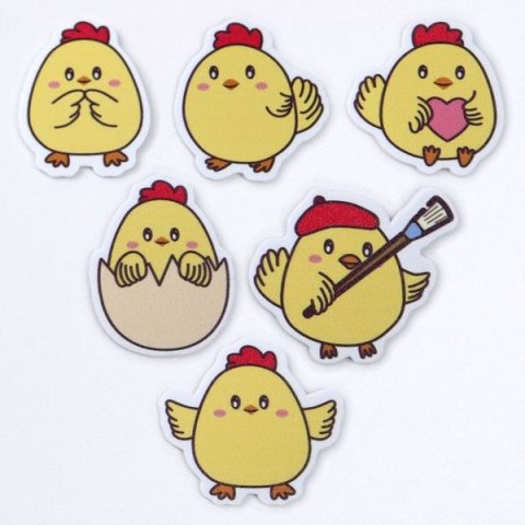 Naklejka (nalepka) Craft-Fun Series kurczaczki Titanum (25PFT0901-1)