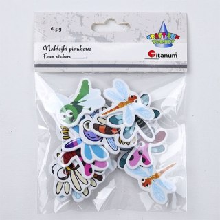 Naklejka (nalepka) Craft-Fun Series piankowe Wesołe owady Titanum (25QS0901-5)
