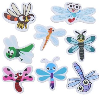 Naklejka (nalepka) Craft-Fun Series piankowe Wesołe owady Titanum (25QS0901-5)