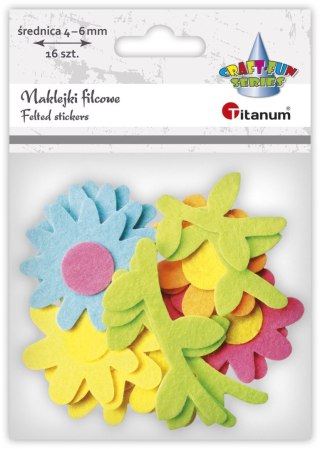 Naklejka (nalepka) Craft-Fun Series filcowe 25HY0324-12 Titanum