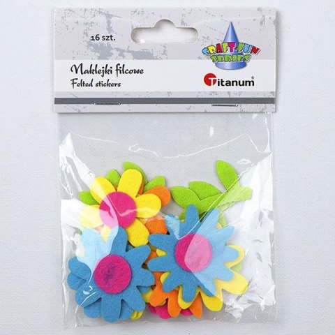 Naklejka (nalepka) Craft-Fun Series filcowe 25HY0324-12 Titanum