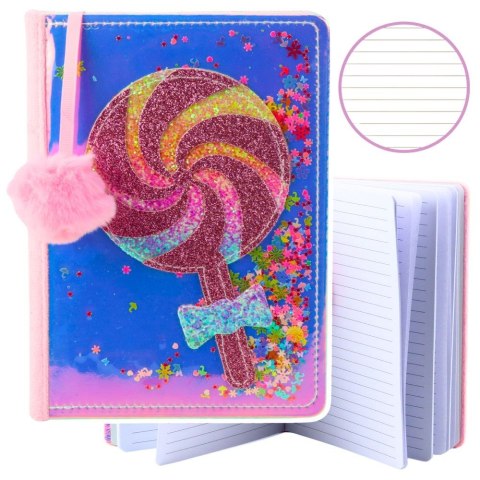 Notes (notatnik) A5 Lizak Konfetti Holograficzny 80k. linia Lean (21659)