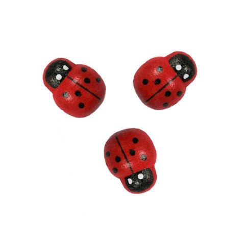 Ozdoba drewniana Craft-Fun Series drewniane biedronki Titanum (12x15mm)