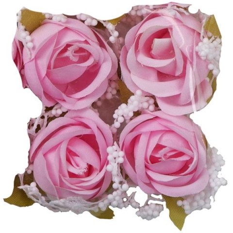 Ozdoba materiałowa Craft-Fun Series róże z gipsówką Titanum (25YX0902-10)