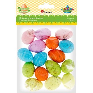 Ozdoba styropianowa Craft-Fun Series Jajka styropianowe Titanum (25YX0905-20)