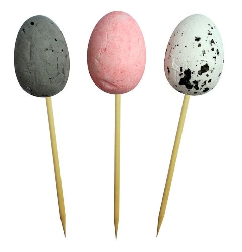 Ozdoba styropianowa Craft-Fun Series Kolorowe jajka styropianowe na piku Titanum