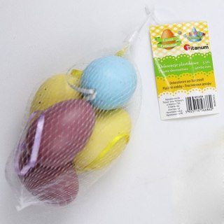 Ozdoba świąteczna Craft-Fun Series Jajka plastikowe zawieszki Titanum (BH25A6139 (1))