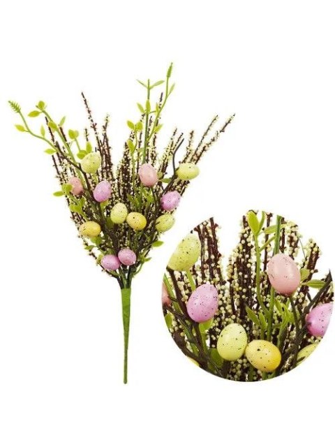 Ozdoba wielkanocna Bukiecik z pisankami [mm:] 300 Arpex (YP8778)