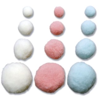 Pompony Craft-Fun Series Pastel kolor pastelowy Titanum