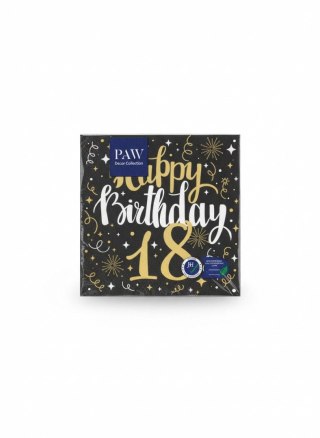 Serwetki Lunch mix papier [mm:] 330x330 Paw (SDL148718)