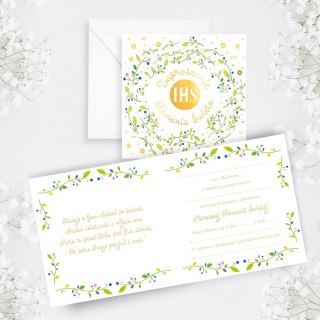 Zaproszenie KW Komunia Listki Henry (5908451982348)