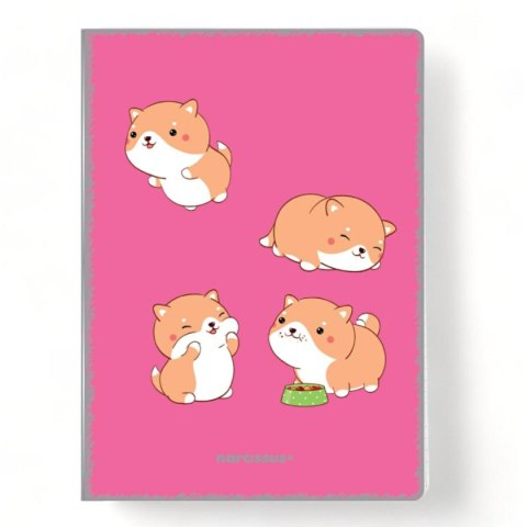 Zeszyt A4 PP Kawaii 60k. 80g krata Narcissus