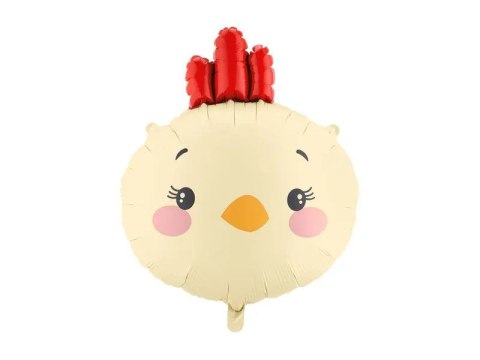 Balon foliowy Kurczak, 51x59 cm Partydeco (FB376)
