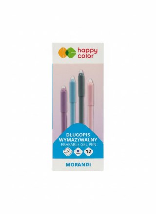 Długopis wymazywalny Morandi, wkład niebieski 0,5mm Happy Color (HA4120 01MN-3)