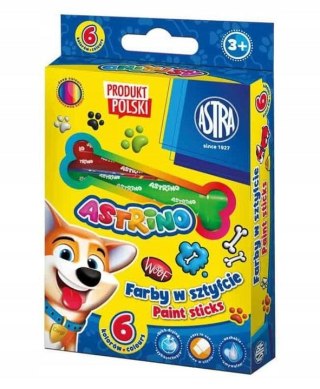 Farby plakatowe Jumbo kolor: mix 6 kolor. Astrino (320025001)