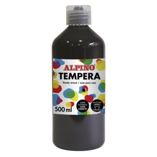 Farby plakatowe kolor: czarny 500ml 1 kolor. Alpino (000183)