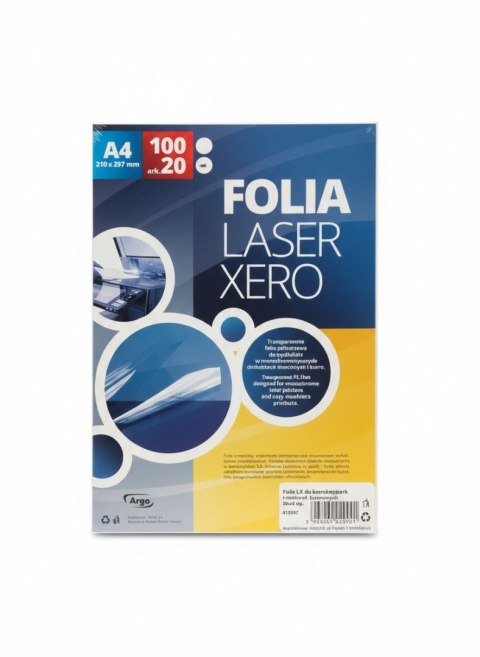 Folia do prezentacji A4 lx laser xero Argo (413037)
