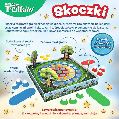 Gra planszowa Rodzina Treflików Skoczki Trefl (02820)